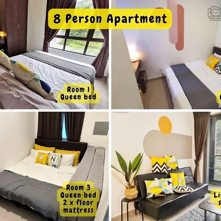 Fe Cozy Cameron Homestay Family 8 Pax 3Br Palas Horizon Brinchang 金马伦民宿 8人3房 Exterior photo